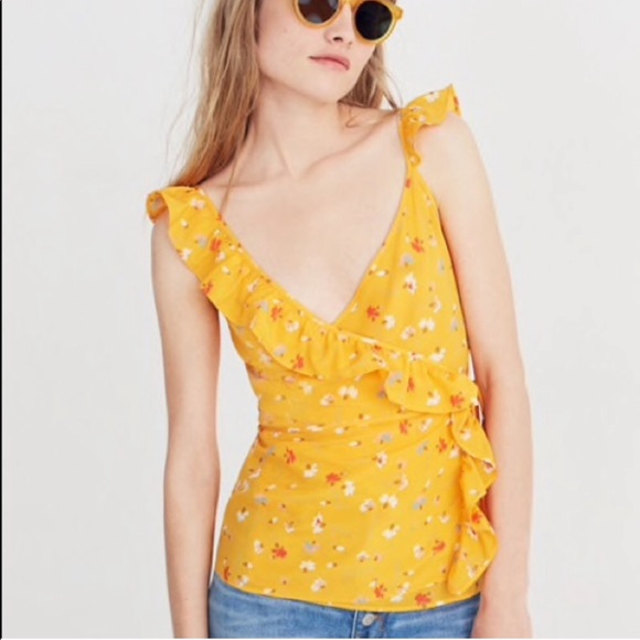 Madewell Tops - 🎉DELETING TOMORROW Madewell Silk Cami Top (A6)